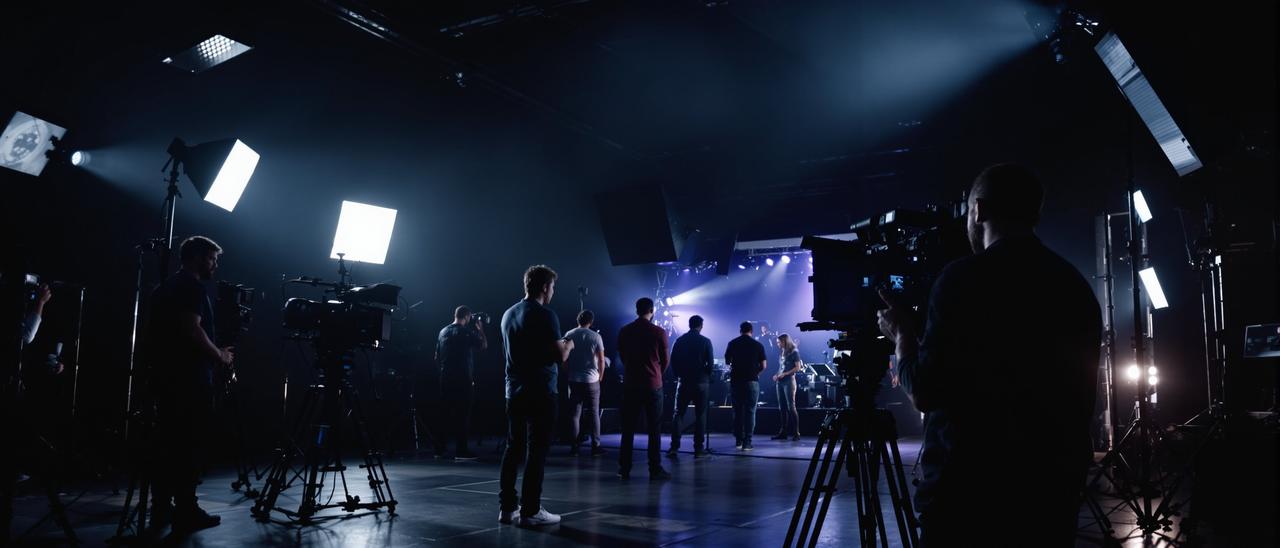 白云视频拍摄现场